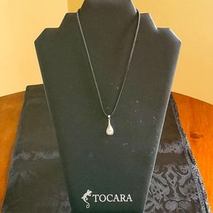 DiAmi, Sterling Silver & Suede/Leather.Necklace